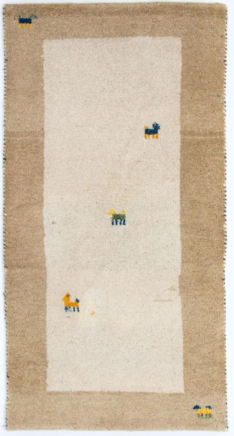 Tappeto Gabbeh - Indus - 140 x 70 cm - beige