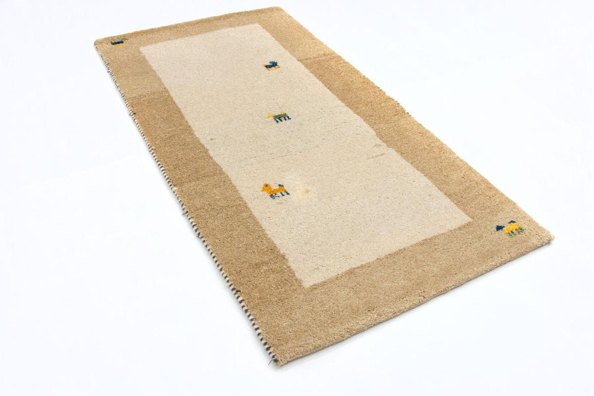 Tappeto Gabbeh - Indus - 140 x 70 cm - beige