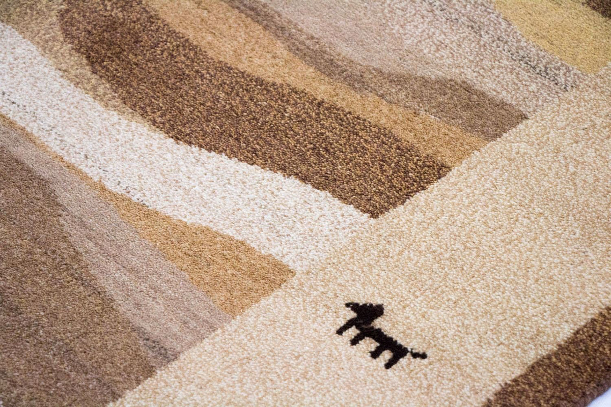 Tappeto Gabbeh - Indus - 203 x 140 cm - multicolore