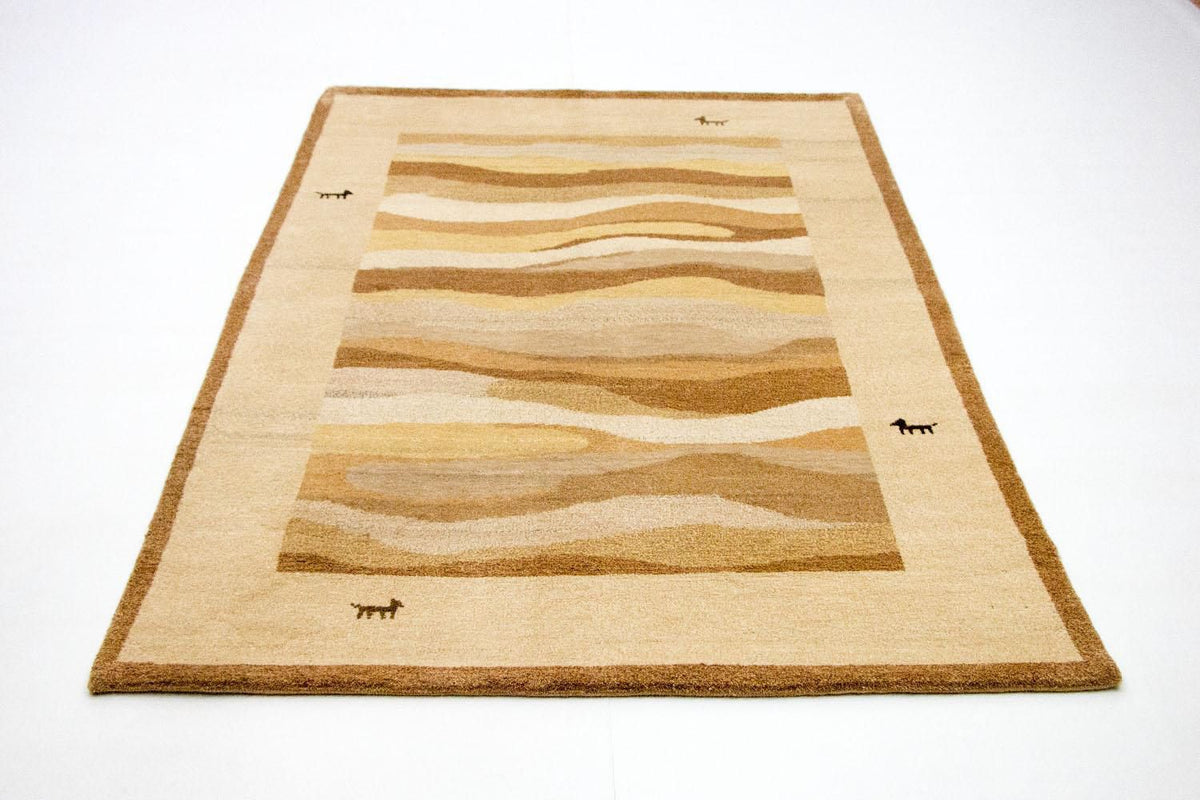 Tappeto Gabbeh - Indus - 203 x 140 cm - multicolore