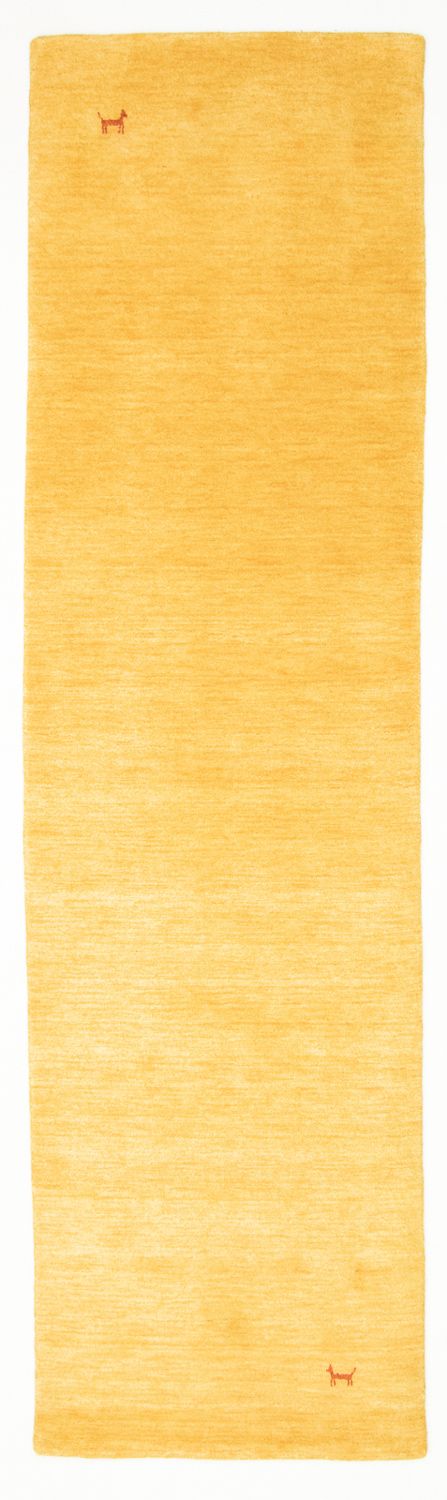 Tappeto corsia Tappeto Gabbeh - Indus - 200 x 80 cm - oro