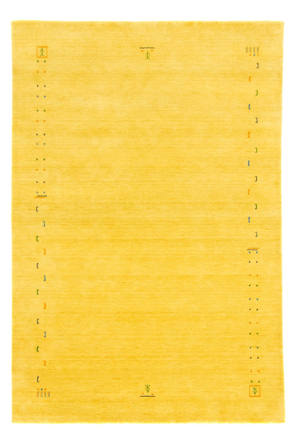 Tappeto Gabbeh - Indus - 250 x 200 cm - oro