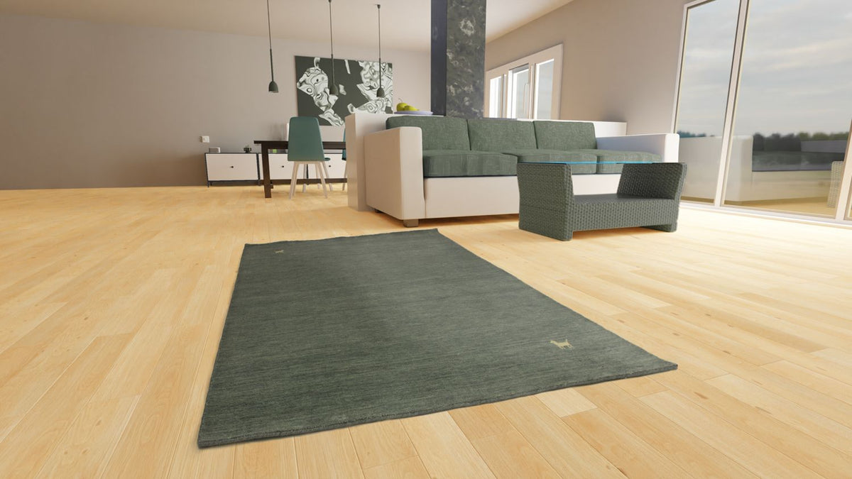 Tappeto Gabbeh - Indus - 250 x 200 cm - grigio