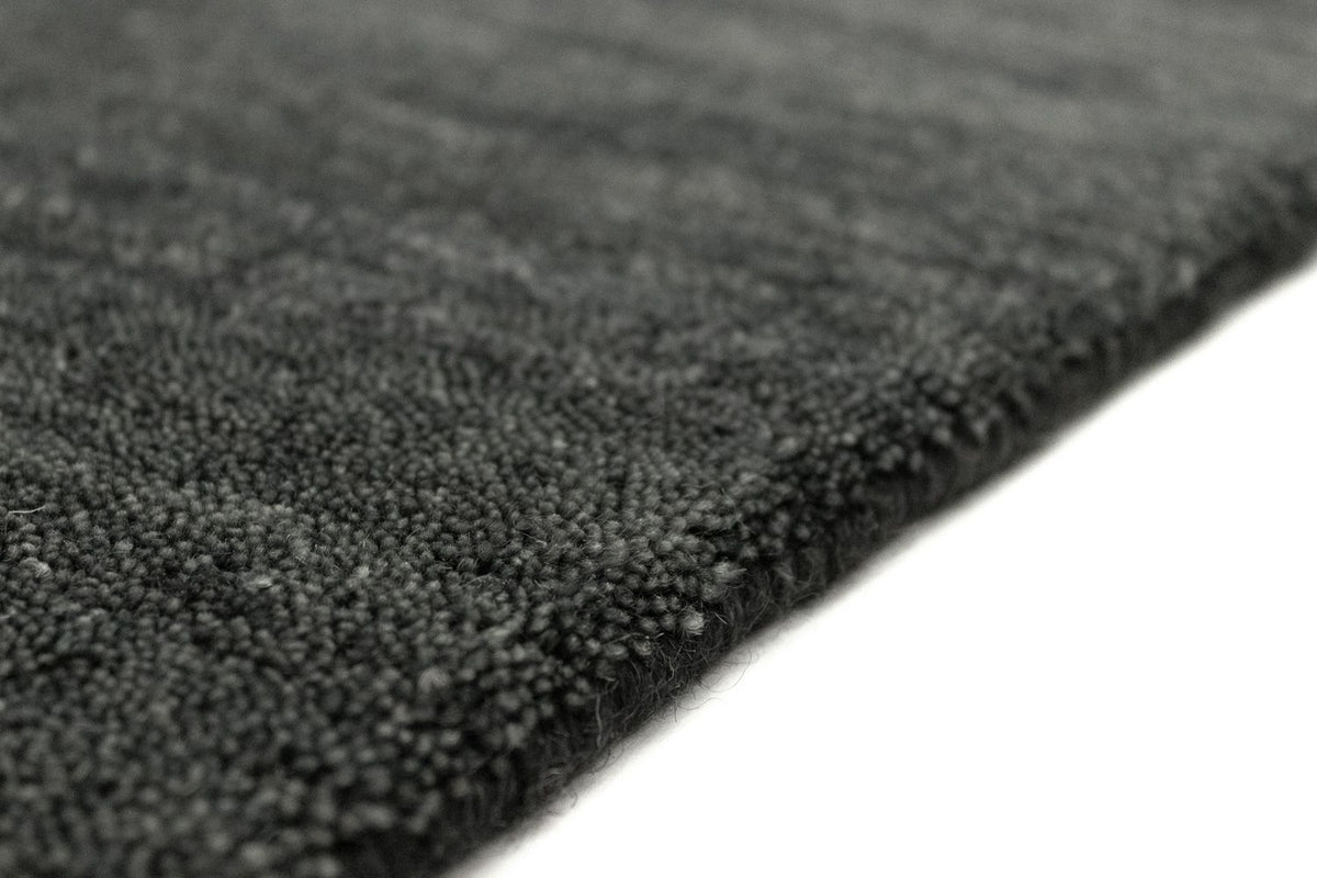 Tappeto corsia Tappeto Gabbeh - Indus - 400 x 80 cm - grigio