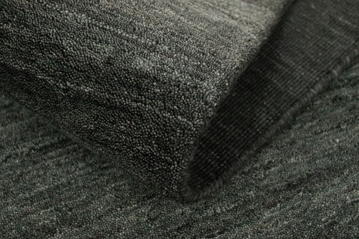 Tappeto corsia Tappeto Gabbeh - Indus - 400 x 80 cm - grigio