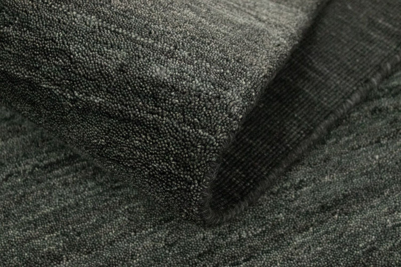 Tappeto corsia Tappeto Gabbeh - Indus - 400 x 80 cm - grigio