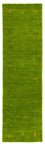 Tappeto corsia Tappeto Gabbeh - Indus - 400 x 80 cm - verde