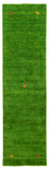 Tappeto corsia Tappeto Gabbeh - Indus - 200 x 80 cm - verde