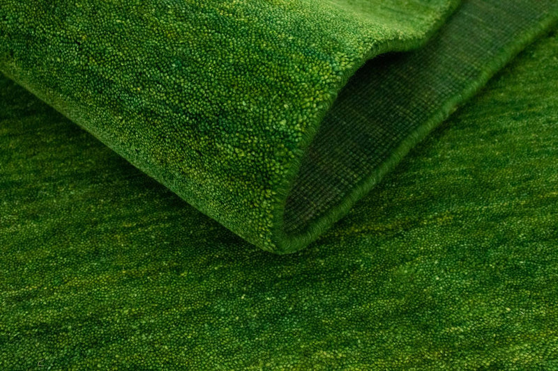 Tappeto corsia Tappeto Gabbeh - Indus - 200 x 80 cm - verde