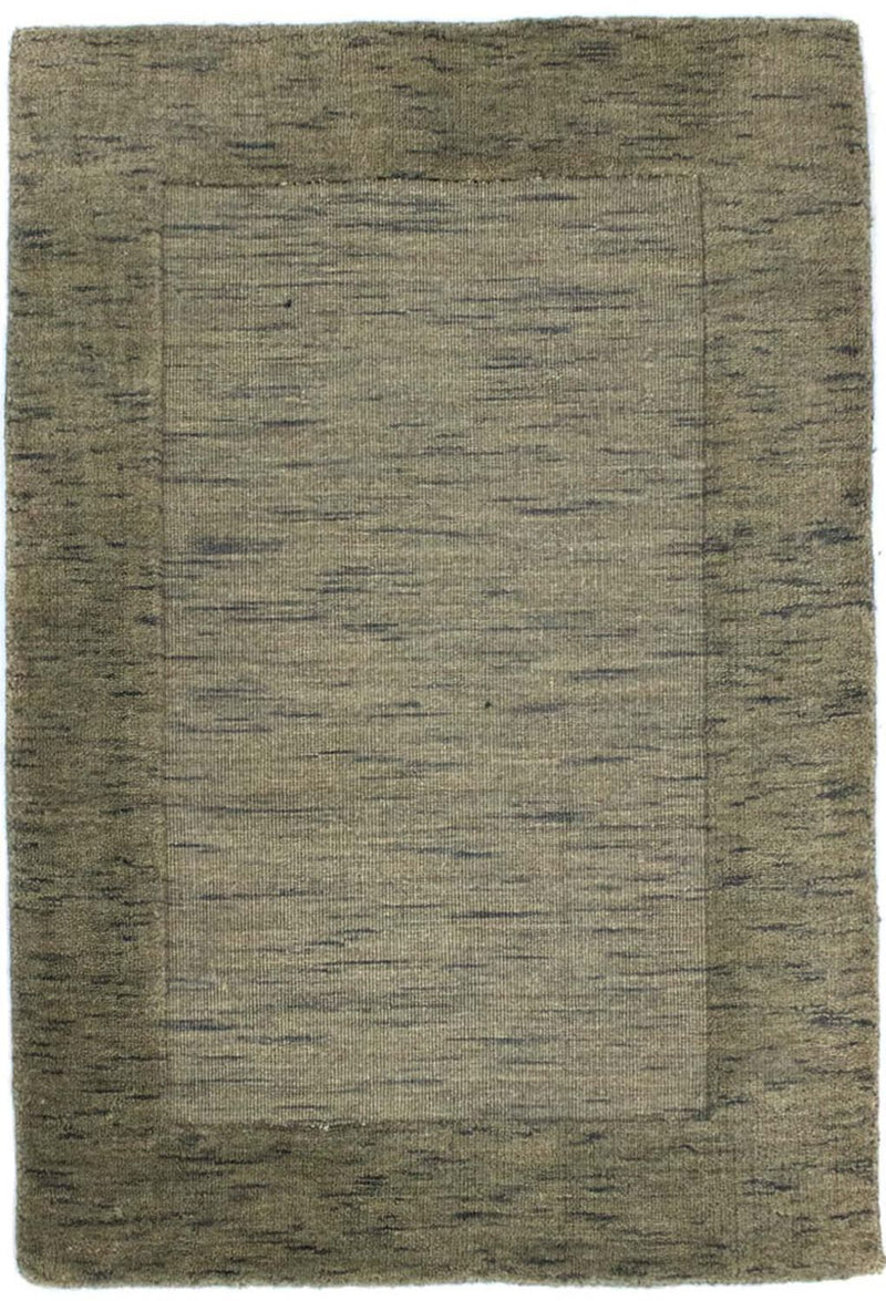 Tappeto di lana - 90 x 60 cm - grigio