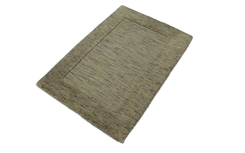 Tappeto di lana - 90 x 60 cm - grigio