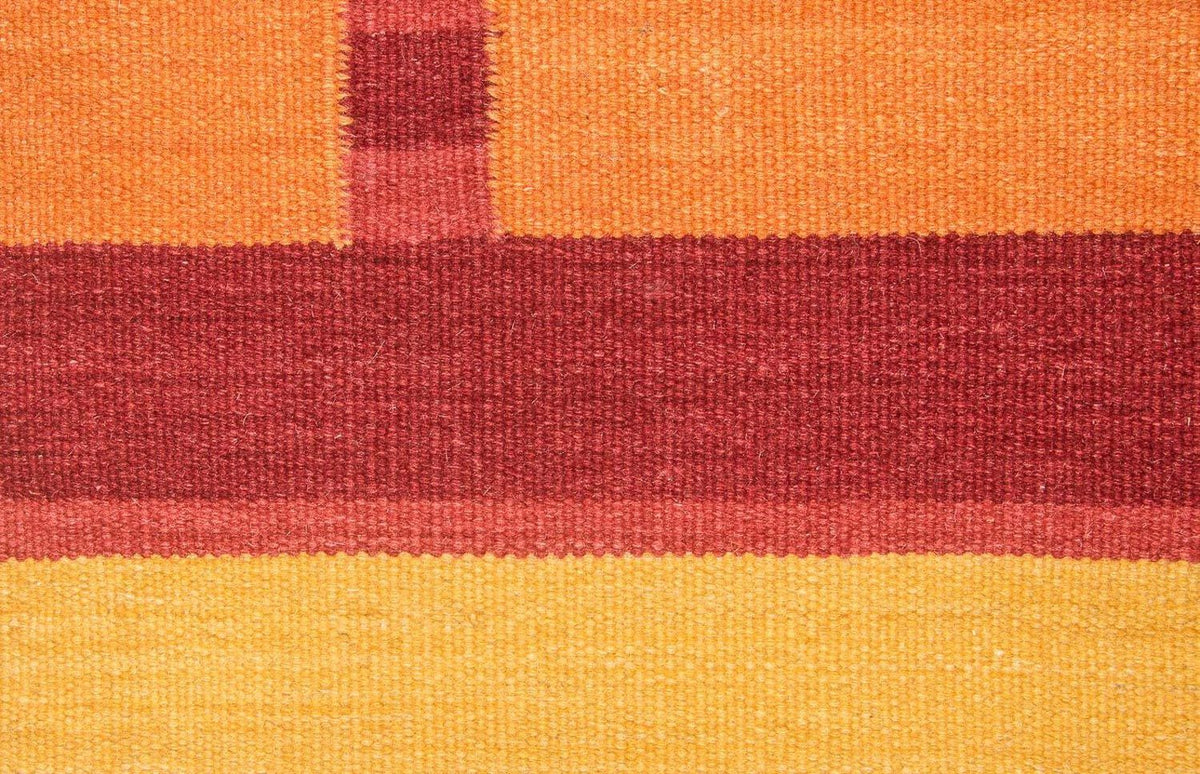 Tappeto Kelim - Tendenza - 205 x 145 cm - arancione