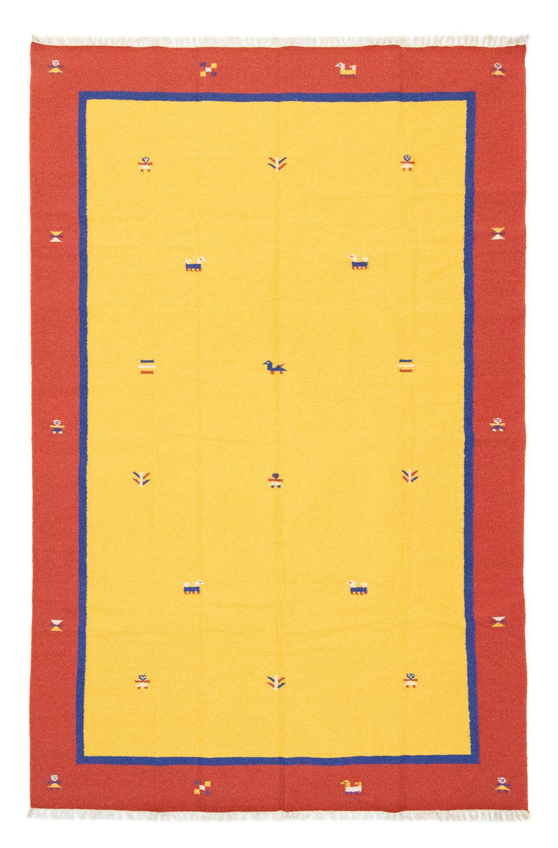 Tappeto Kelim - Tendenza - 300 x 200 cm - giallo