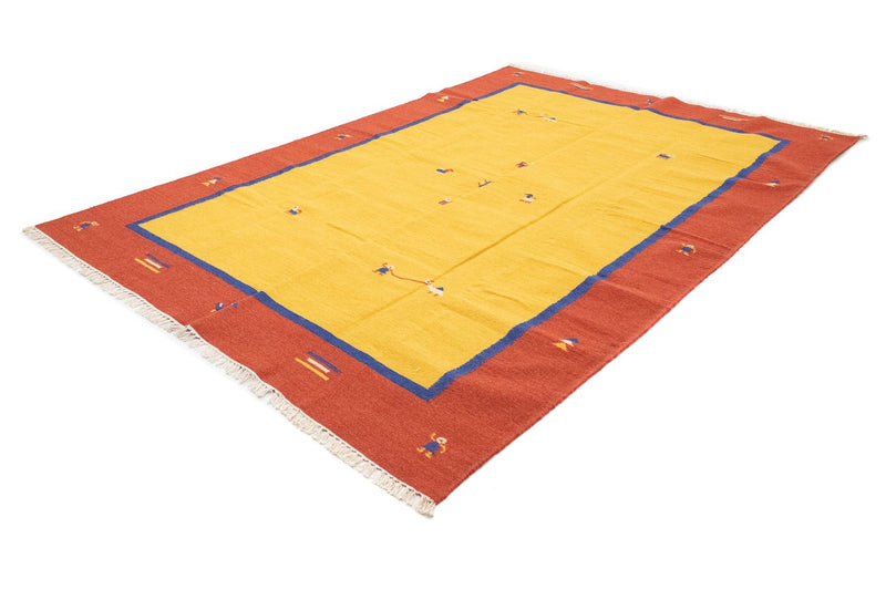 Tappeto Kelim - Tendenza - 300 x 200 cm - giallo