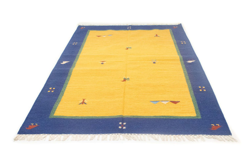 Tappeto Kelim - Tendenza - 200 x 140 cm - giallo