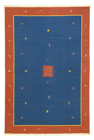Tappeto Kelim - Tendenza - 300 x 200 cm - blu