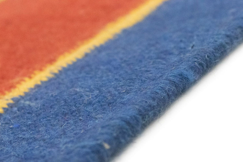 Tappeto Kelim - Tendenza - 200 x 140 cm - blu