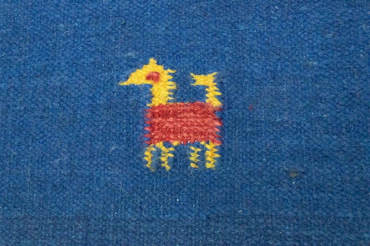 Tappeto Kelim - Tendenza - 200 x 140 cm - blu