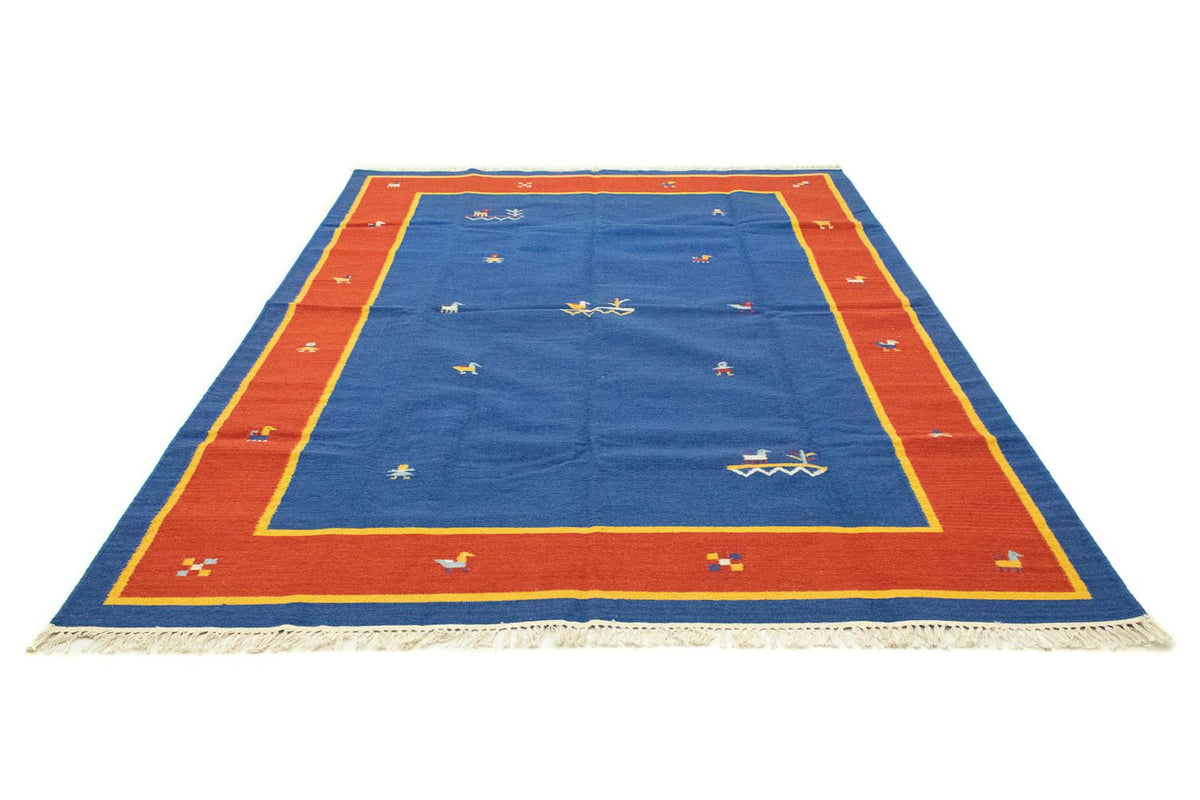 Tappeto Kelim - Tendenza - 300 x 200 cm - blu