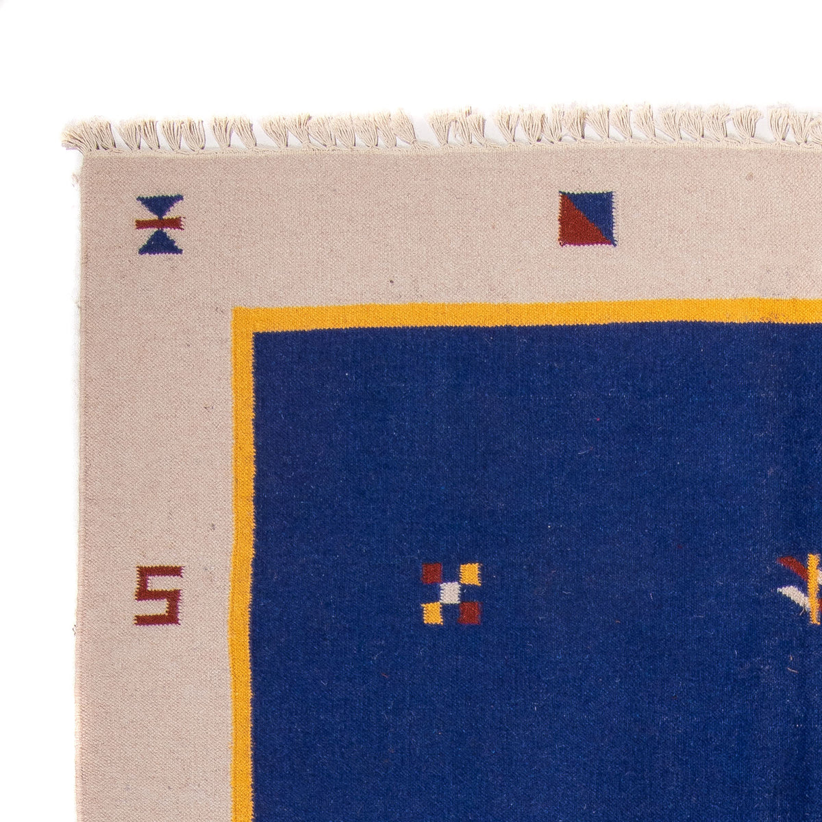 Tappeto Kelim - Tendenza - 240 x 170 cm - blu scuro