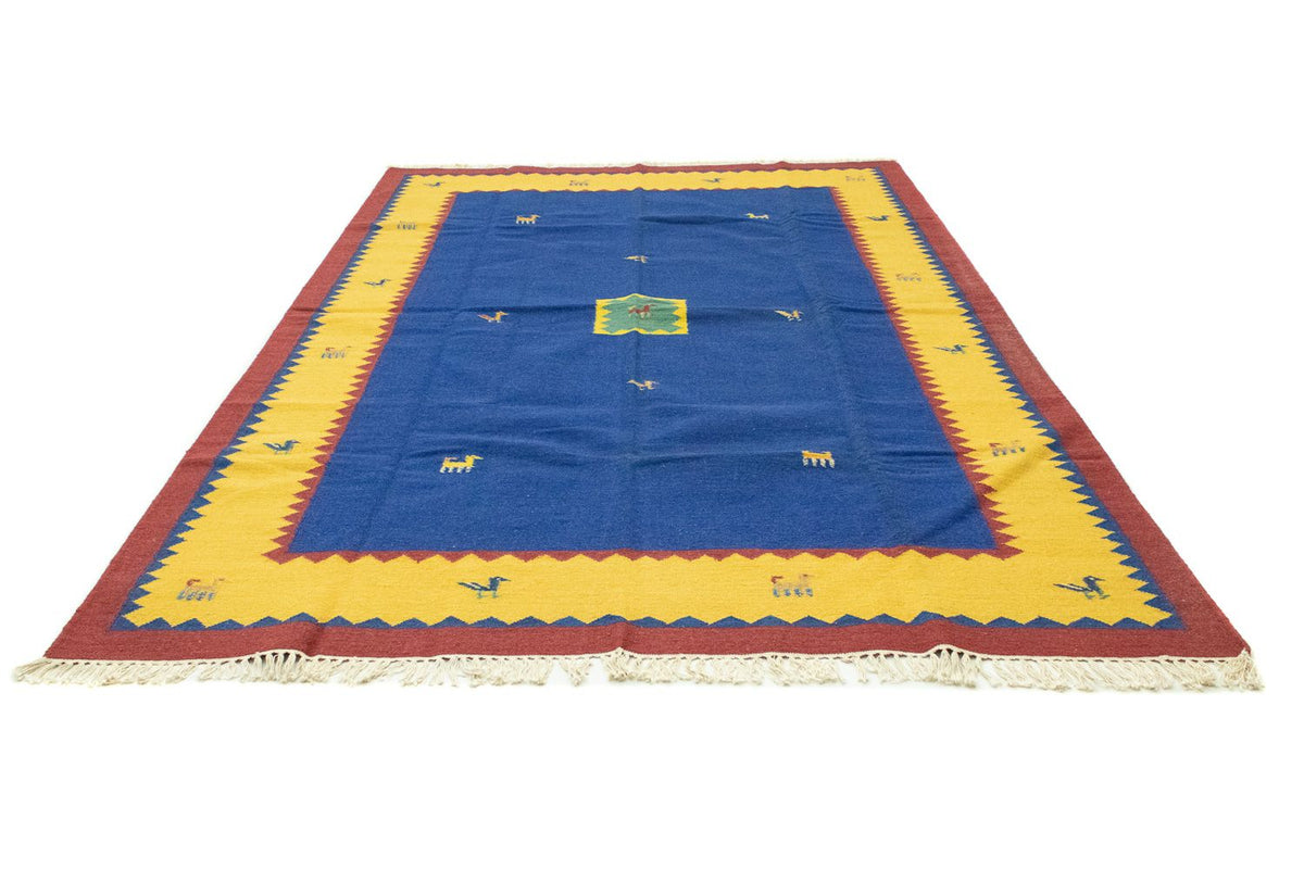 Tappeto Kelim - Tendenza - 300 x 200 cm - blu