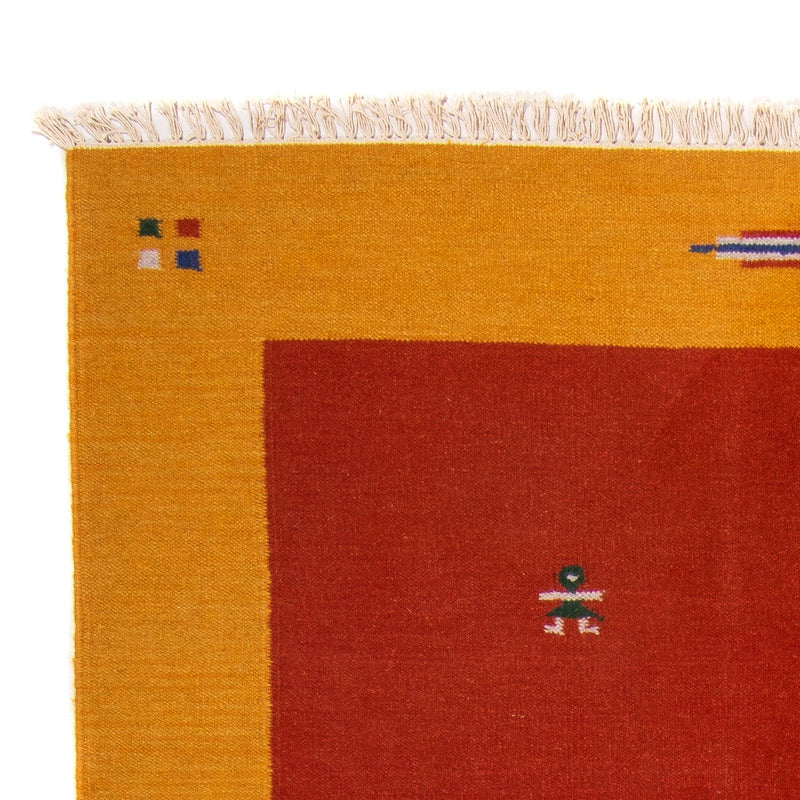 Tappeto Kelim - Tendenza - 240 x 170 cm - rosso scuro