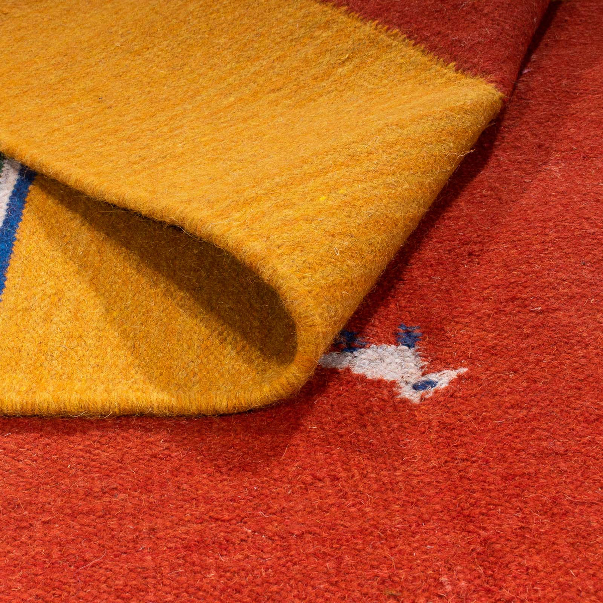 Tappeto Kelim - Tendenza - 240 x 170 cm - rosso scuro