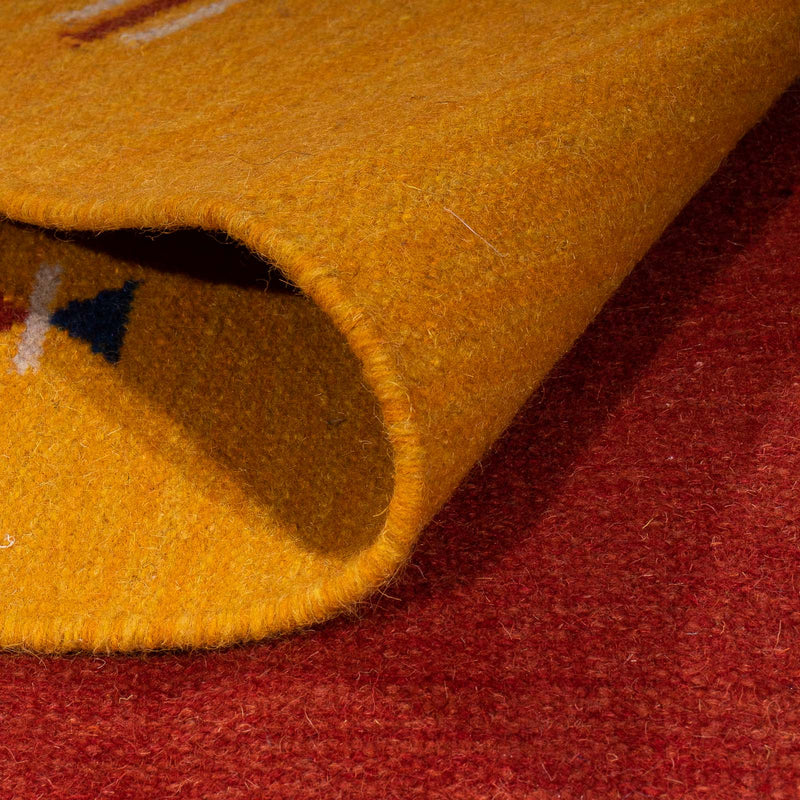 Tappeto Kelim - Tendenza - 240 x 170 cm - rosso scuro