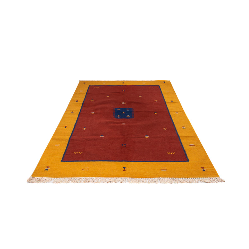 Tappeto Kelim - Tendenza - 240 x 170 cm - rosso scuro