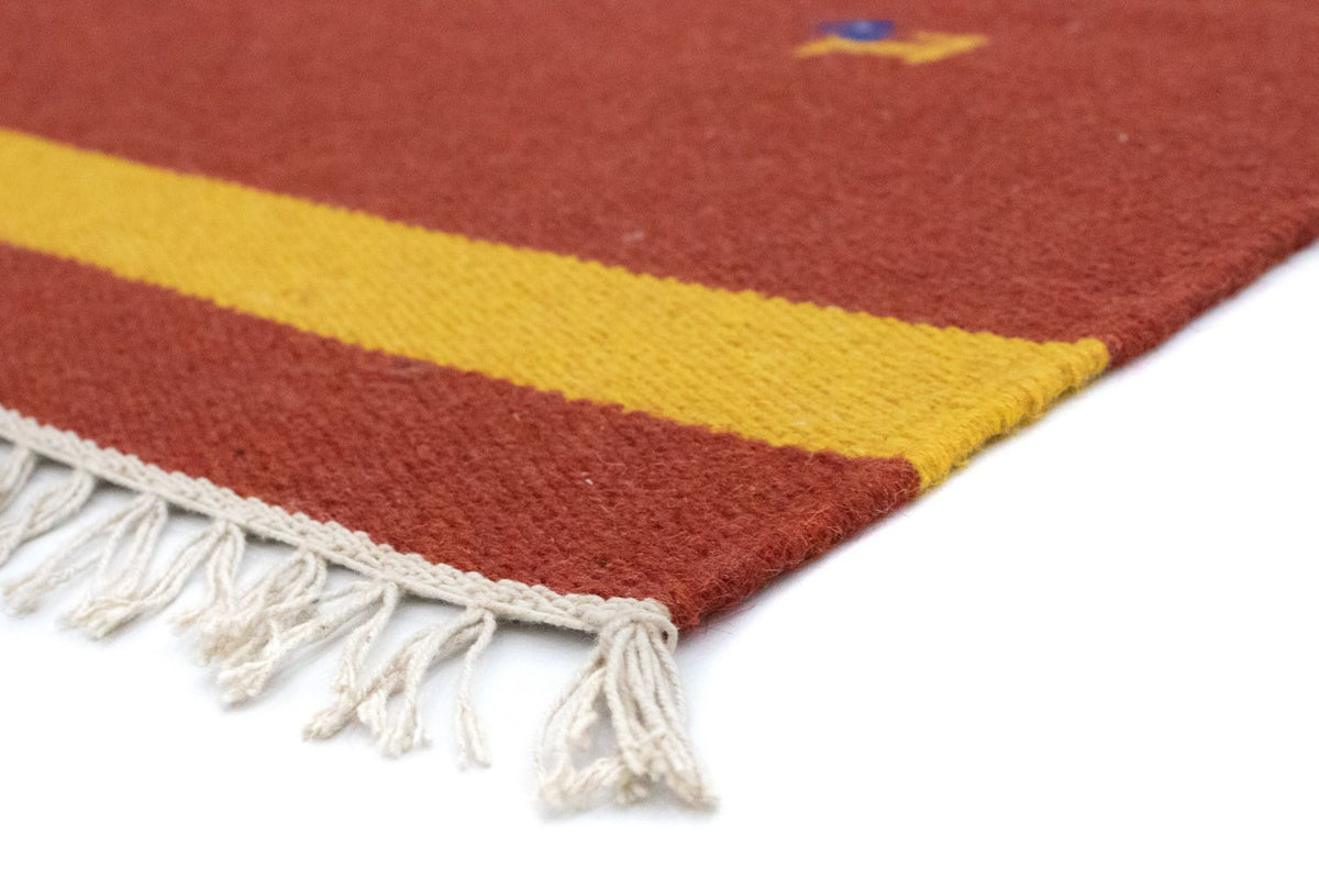 Tappeto Kelim - Tendenza - 180 x 120 cm - ruggine