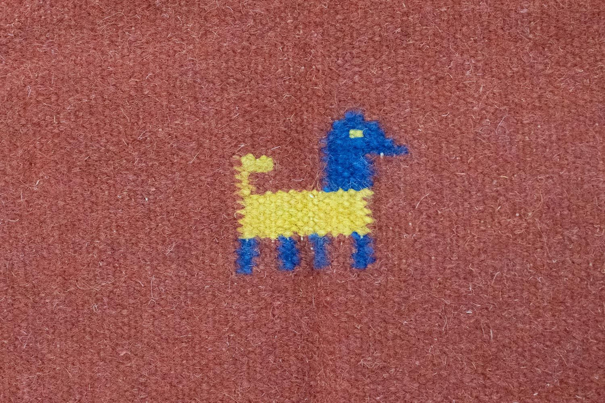 Tappeto Kelim - Tendenza - 200 x 140 cm - rosso