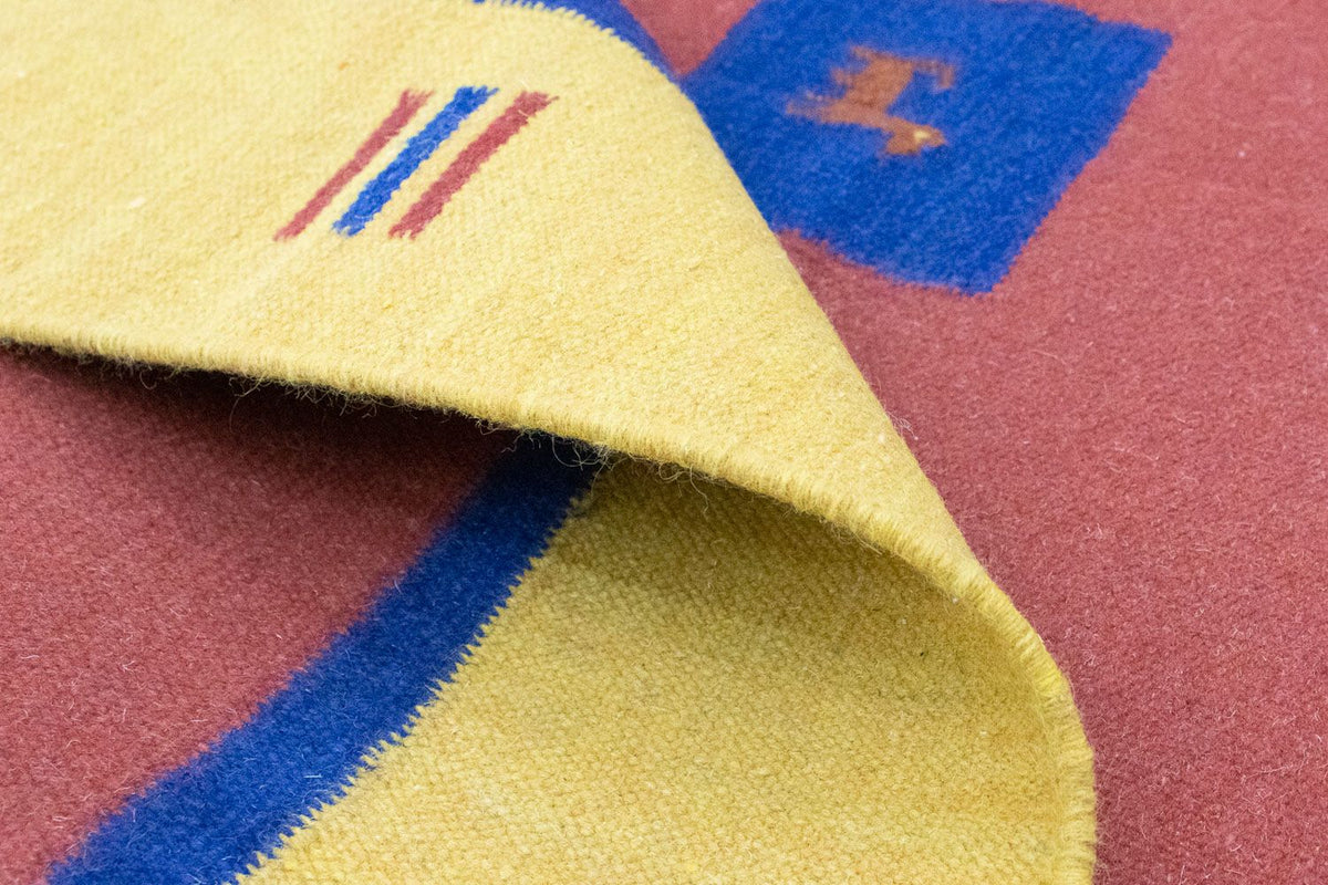 Tappeto Kelim - Tendenza - 200 x 140 cm - rosso