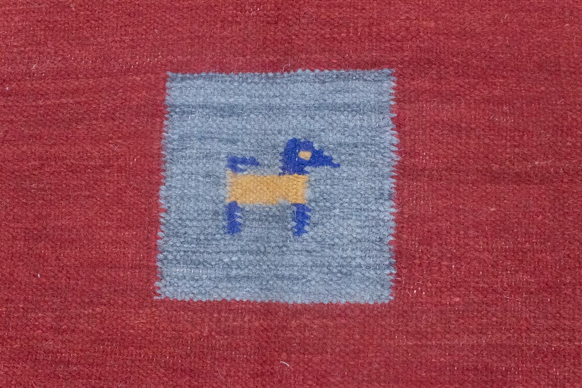Tappeto Kelim - Tendenza - 200 x 140 cm - rosso