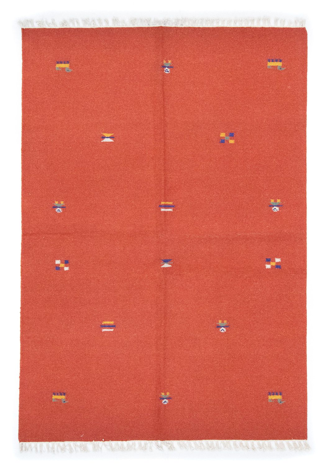 Tappeto Kelim - Tendenza - 200 x 140 cm - arancione