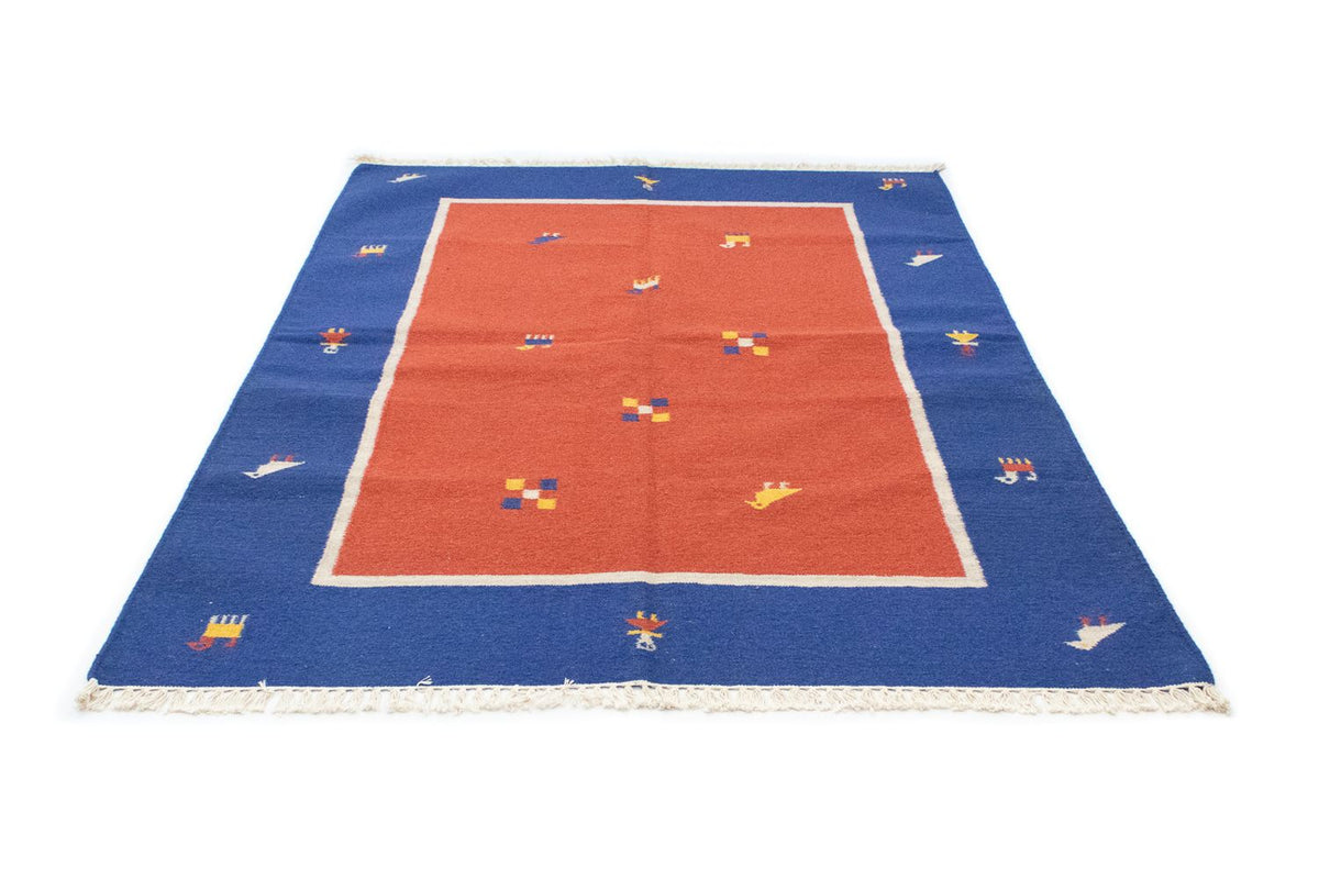 Tappeto Kelim - Tendenza - 200 x 140 cm - arancione
