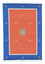 Tappeto Kelim - Tendenza - 200 x 140 cm - arancione