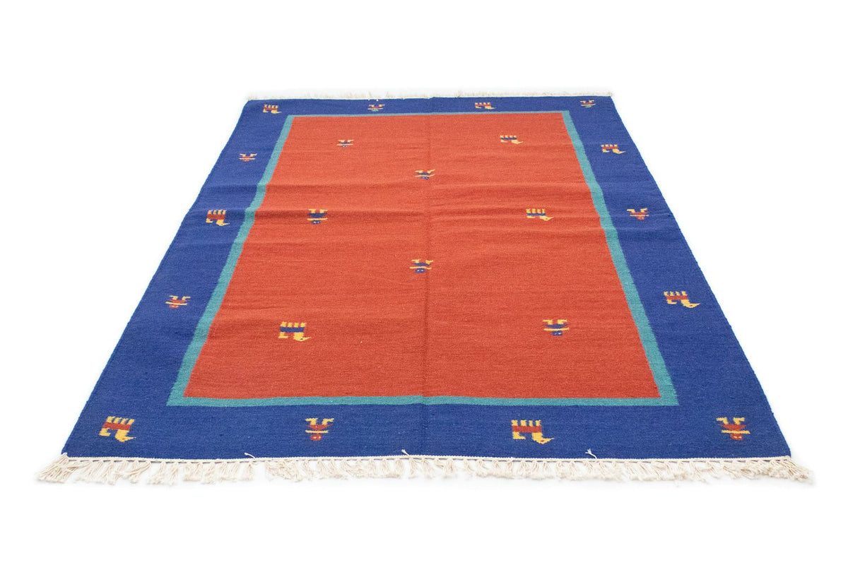 Tappeto Kelim - Tendenza - 200 x 140 cm - arancione