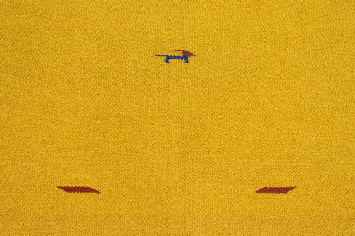 Tappeto Kelim - Tendenza - 180 x 120 cm - giallo