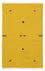 Tappeto Kelim - Tendenza - 180 x 120 cm - giallo
