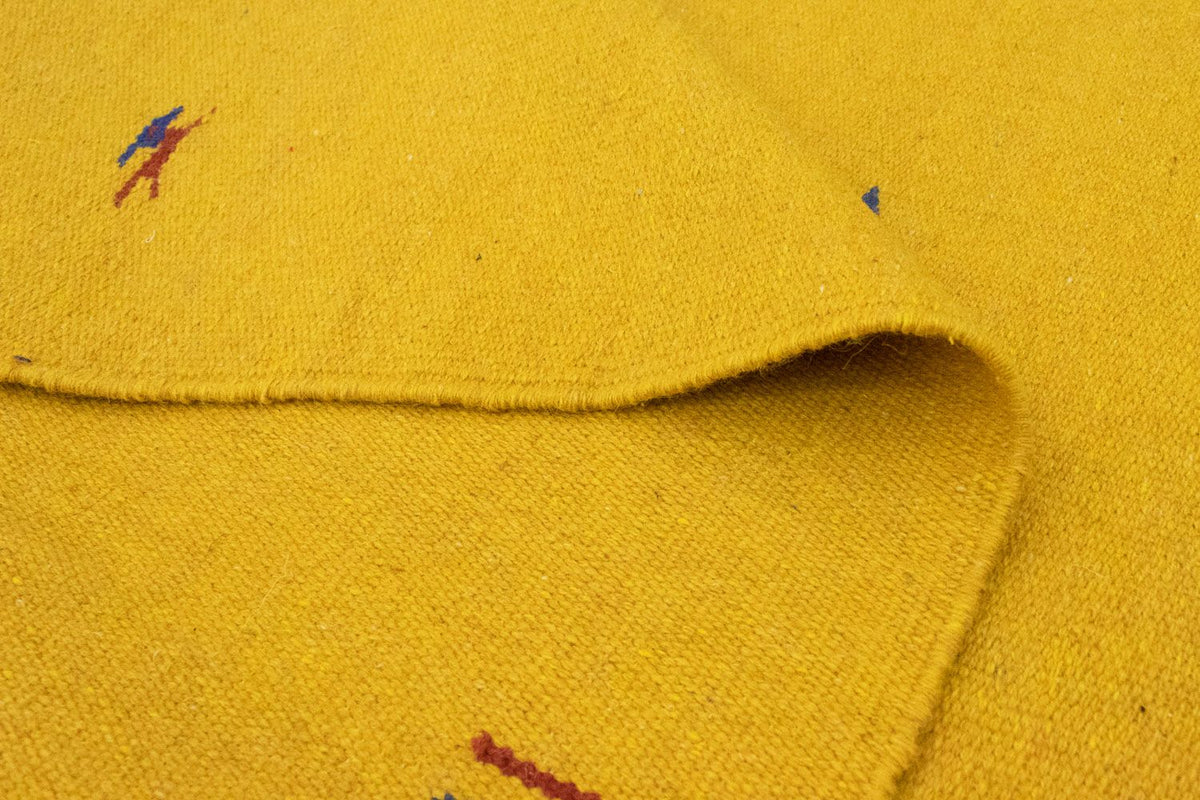 Tappeto Kelim - Tendenza - 180 x 120 cm - giallo
