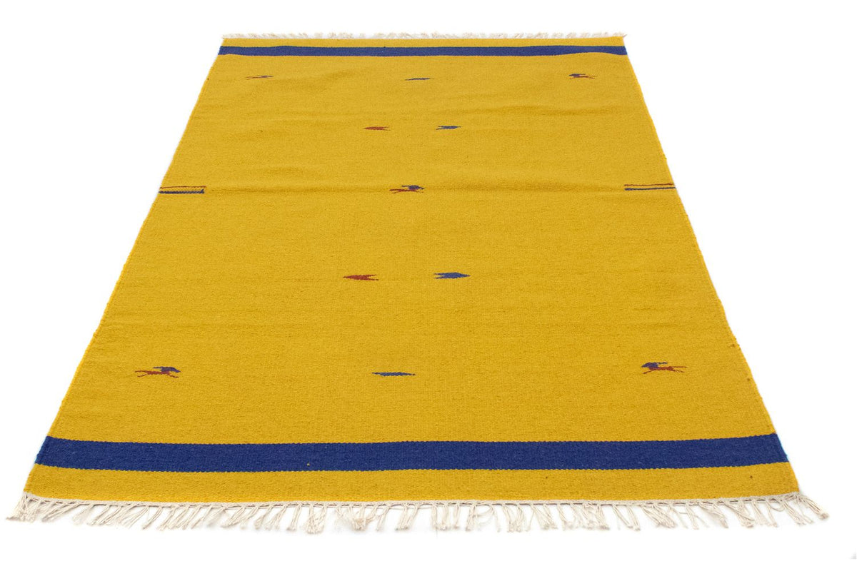 Tappeto Kelim - Tendenza - 180 x 120 cm - giallo