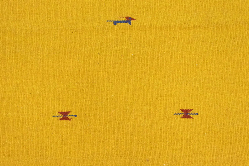 Tappeto Kelim - Tendenza - 180 x 120 cm - giallo