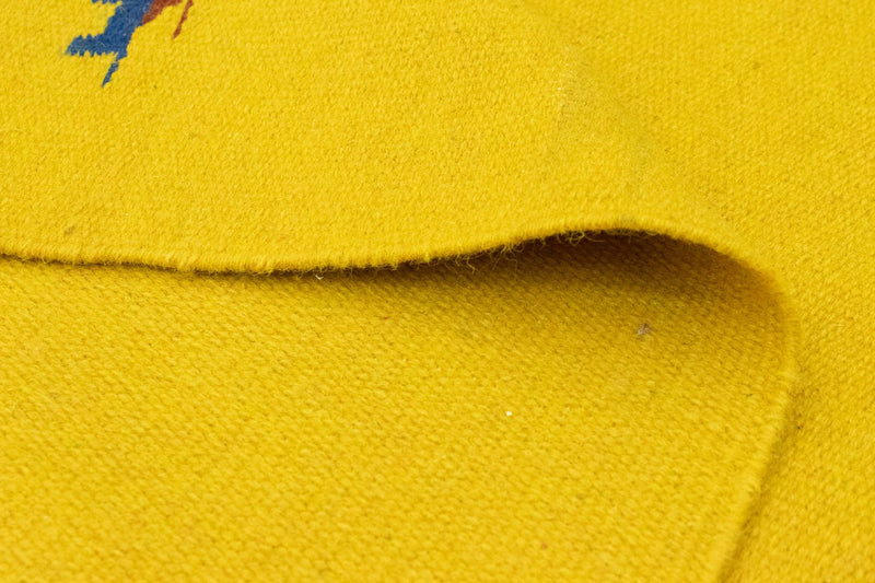 Tappeto Kelim - Tendenza - 180 x 120 cm - giallo