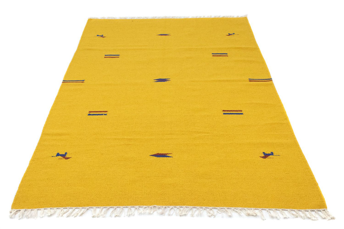Tappeto Kelim - Tendenza - 180 x 120 cm - giallo
