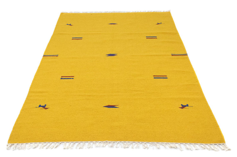 Tappeto Kelim - Tendenza - 180 x 120 cm - giallo