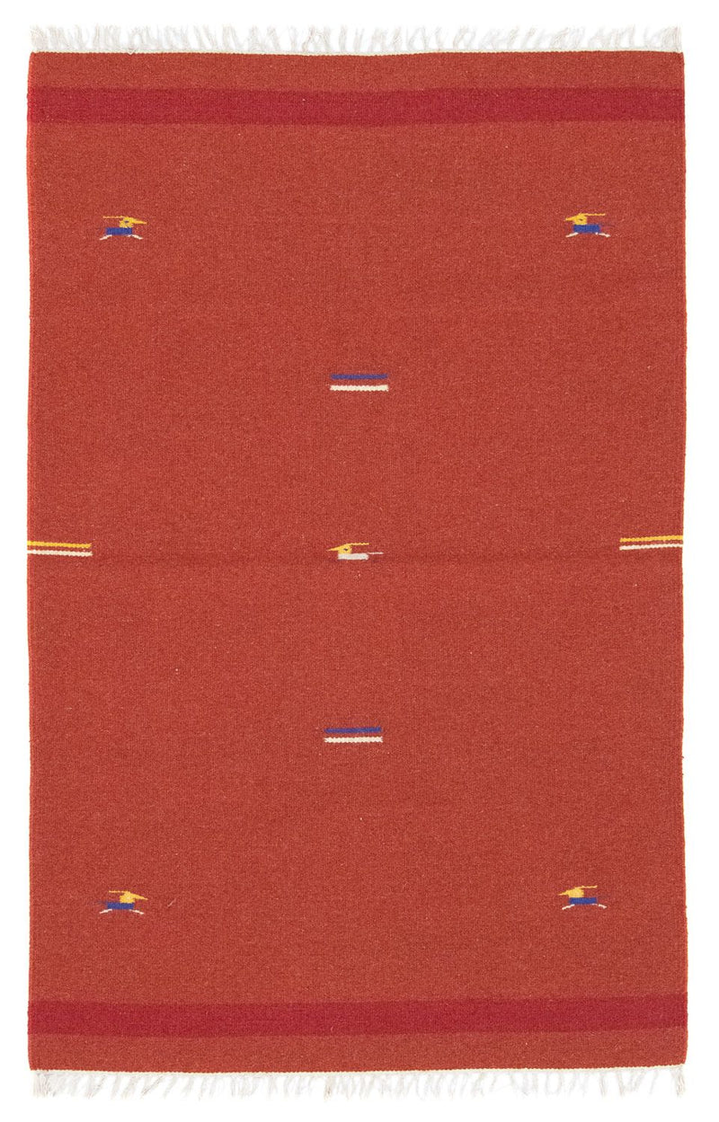 Tappeto Kelim - Tendenza - 180 x 120 cm - rosso