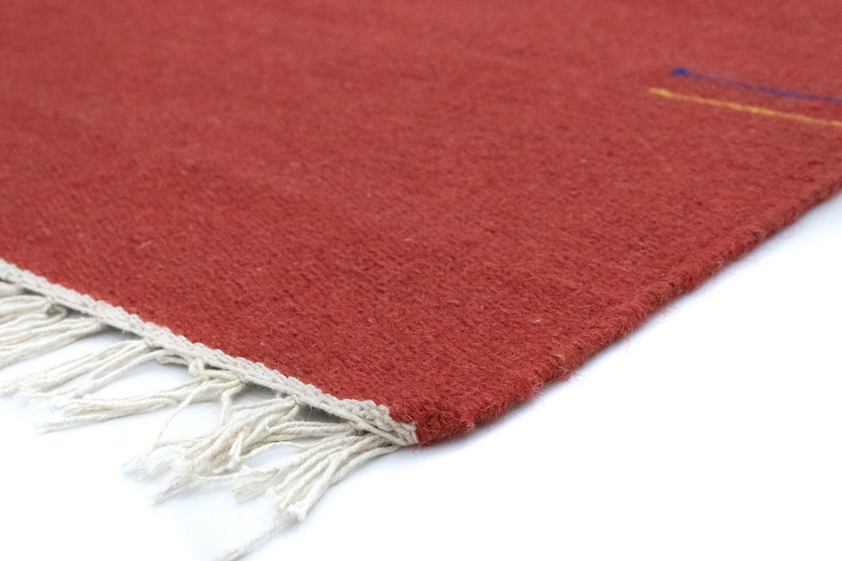 Tappeto Kelim - Tendenza - 180 x 120 cm - rosso