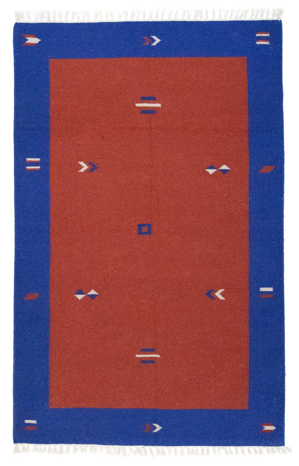 Tappeto Kelim - Tendenza - 180 x 120 cm - rosso