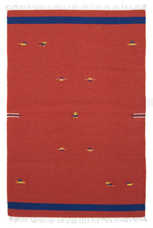 Tappeto Kelim - Tendenza - 180 x 120 cm - rosso