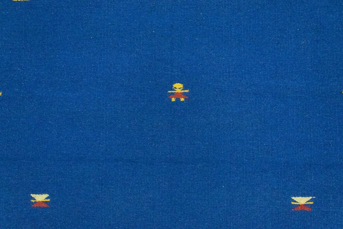 Tappeto Kelim - Tendenza - 180 x 120 cm - blu